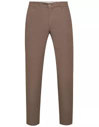 Brown Woven Cotton Trouser - Vigour Impex