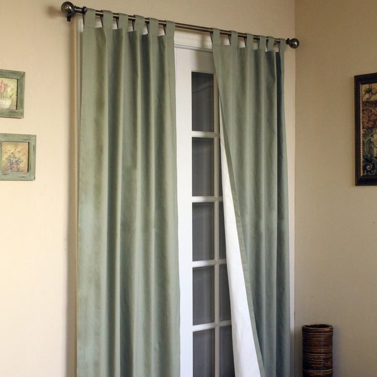 Light Green Curtains Beddings - Vigour Impex