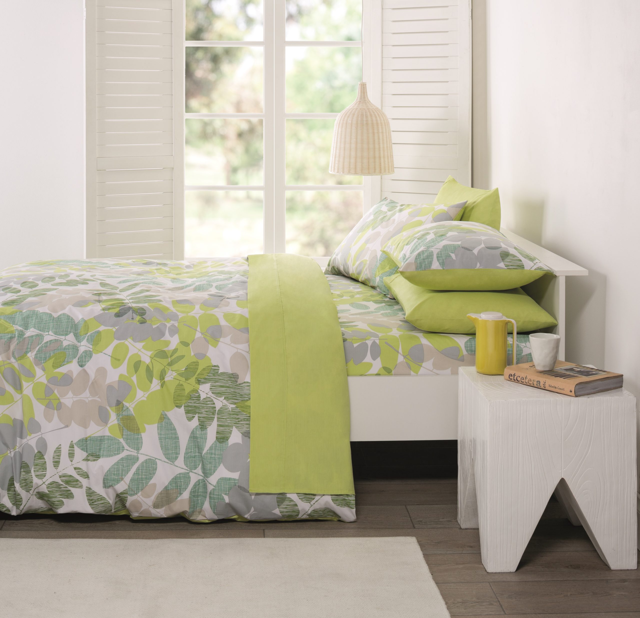 Sea Green Duvet Sets Bedding - Vigour Impex