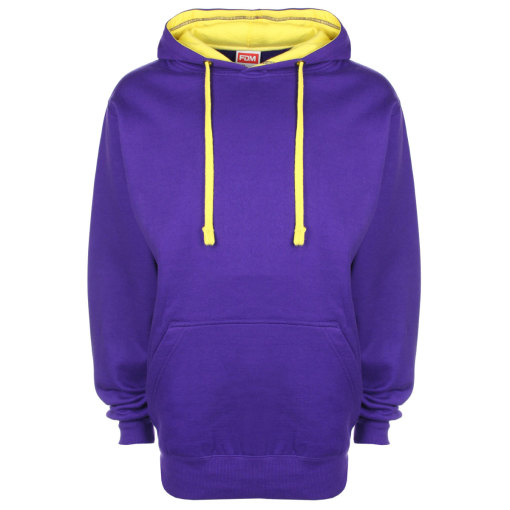 Purple Hoodie Knitted - Vigour Impex