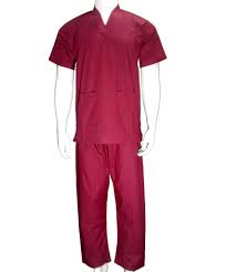 Red color Health Care Suit - Vigour Impex