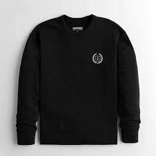 Black Sweat Shirt - Vigour Impex