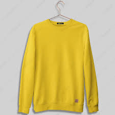 Yellow Sweat Shirt - Vigour Impex