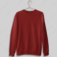 Red Sweat Shirt - Vigour Impex