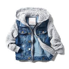 Blue Denim Jacket With White Arms - Vigour Impex