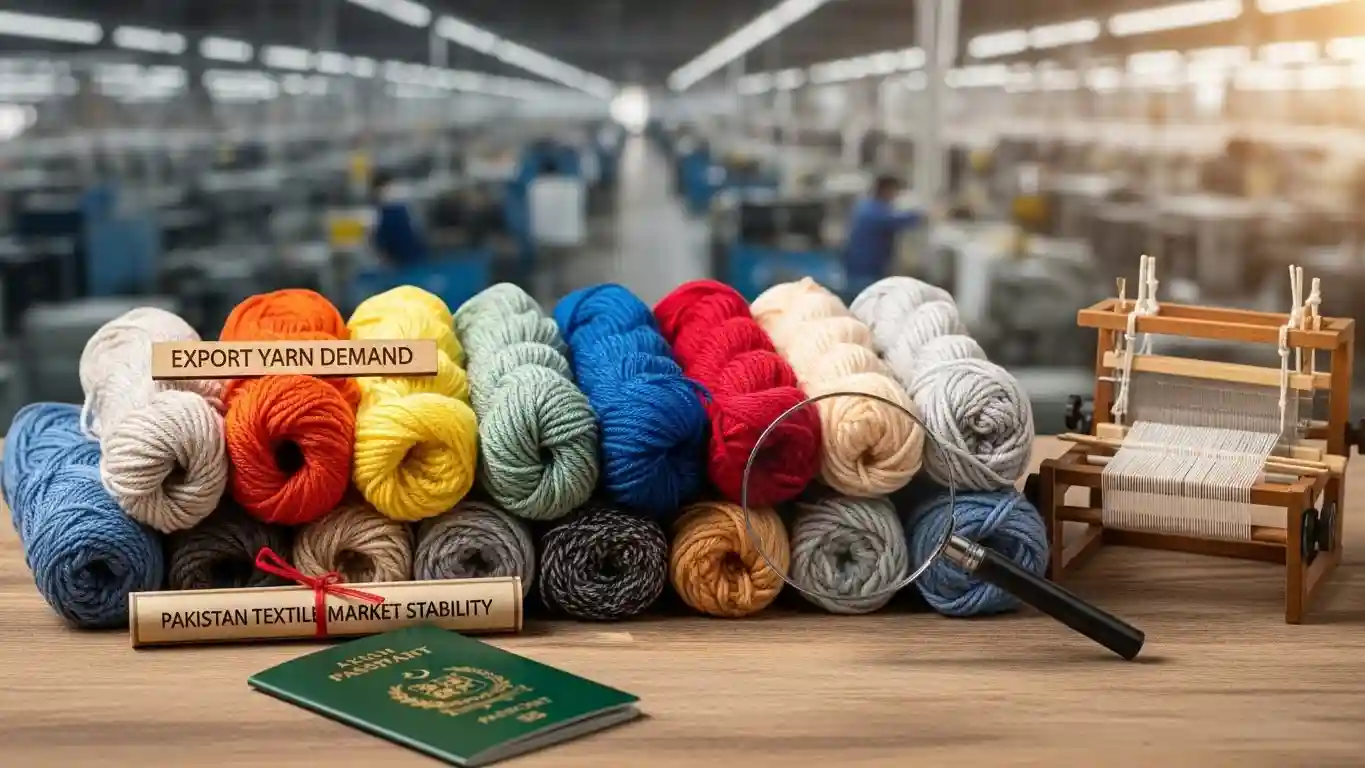Export Yarn Demand Pakistan Textile Market Stability