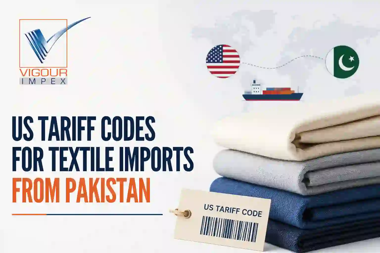 US Tariff Codes for Textile Imports from Pakistan