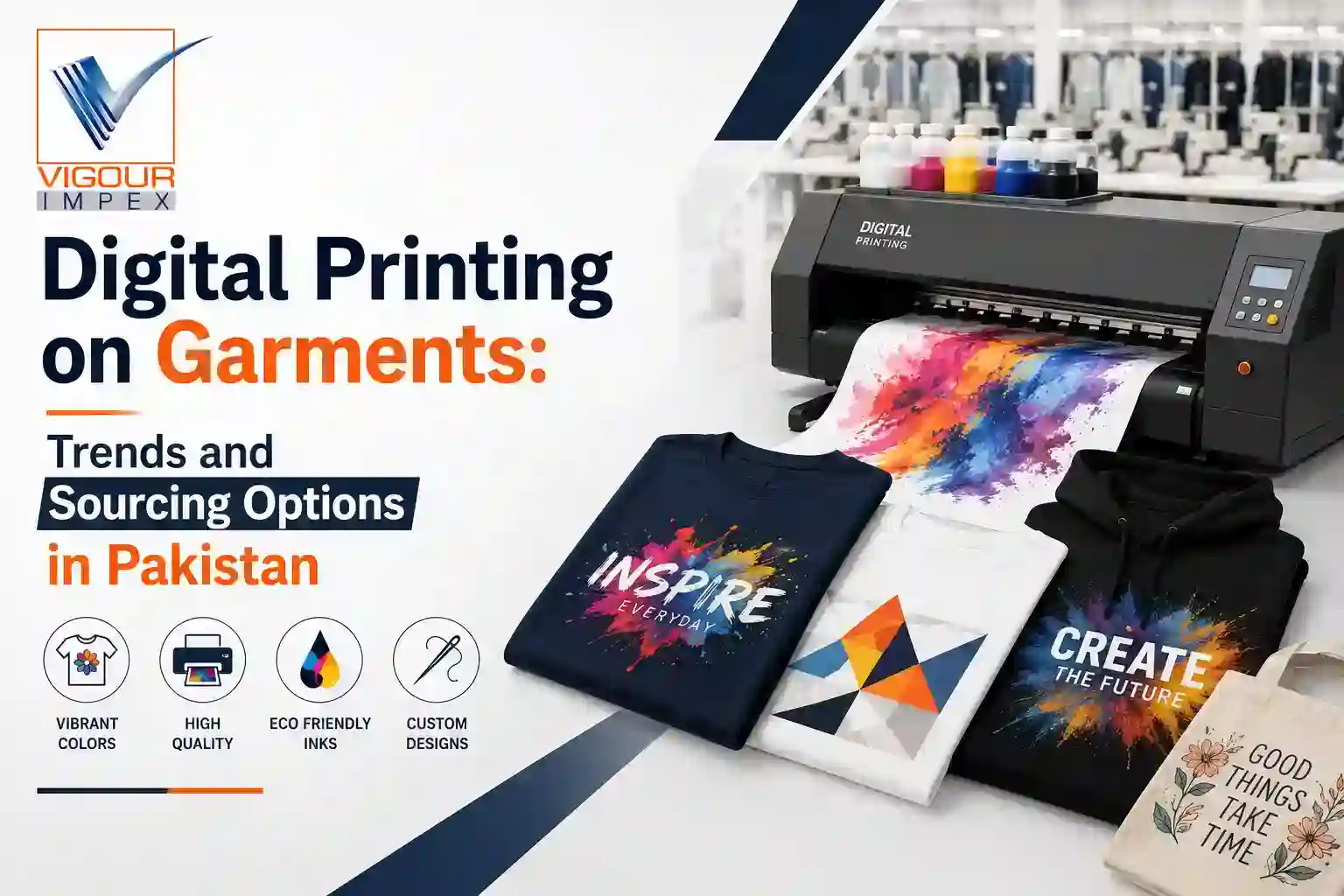 digital printing on garments in Pakistan